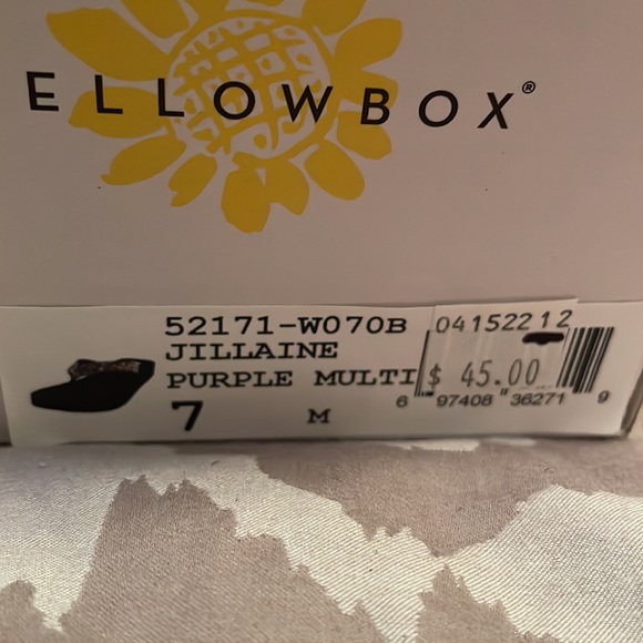 Yellow Box flip flops - Picture 5 of 7